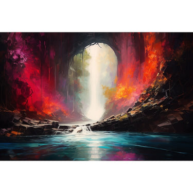 Beautiful Waterfall canvas